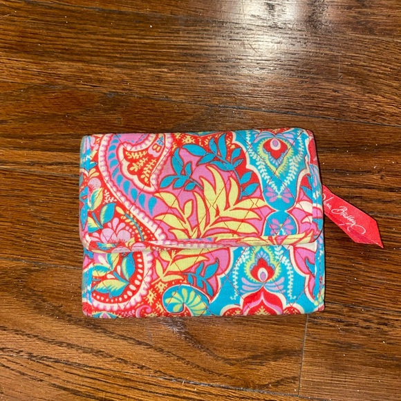 Vera Bradley Colorful Floral and Paisley Wallet Trio - Picture 3 of 11